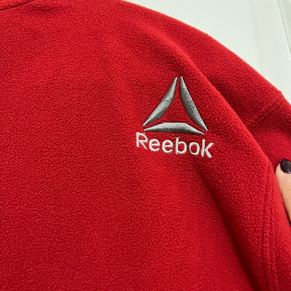 Reebok Men's Bold Red Performance Jacket - Picture 6 of 10